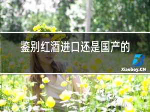 鉴别红酒进口还是国产的方法