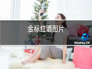 金标红酒图片