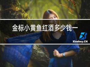金标小黄鱼红酒多少钱一瓶