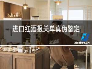 进口红酒报关单真伪鉴定