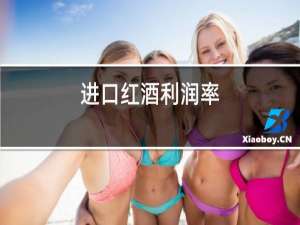 进口红酒利润率