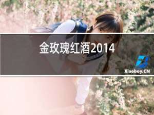 金玫瑰红酒2014