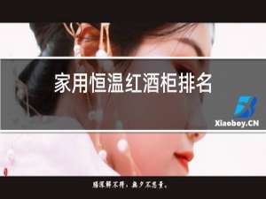 家用恒温红酒柜排名