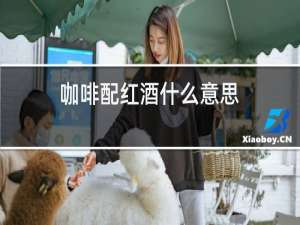 咖啡配红酒什么意思