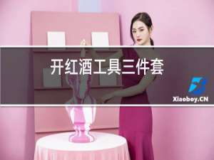 开红酒工具三件套