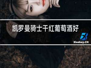 凯罗曼骑士干红葡萄酒好不好