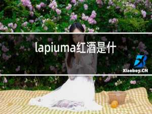 lapiuma红酒是什么酒