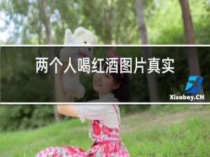 两个人喝红酒图片真实