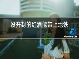 没开封的红酒能带上地铁吗
