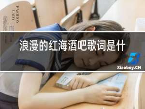 浪漫的红海酒吧歌词是什么歌?