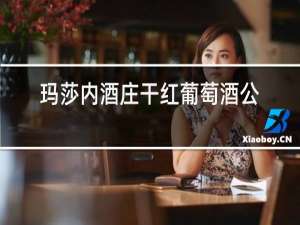 玛莎内酒庄干红葡萄酒公爵