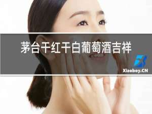茅台干红干白葡萄酒吉祥如意