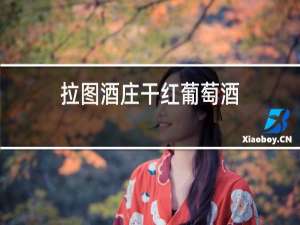 拉图酒庄干红葡萄酒