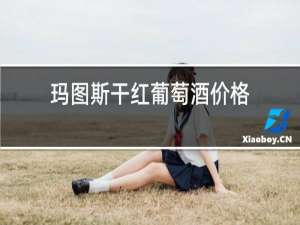 玛图斯干红葡萄酒价格