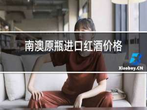 南澳原瓶进口红酒价格
