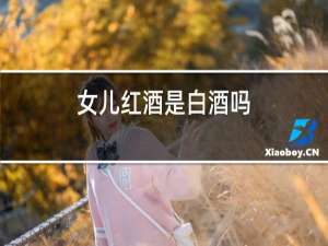 女儿红酒是白酒吗