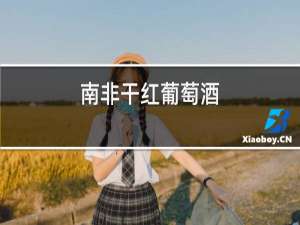 南非干红葡萄酒