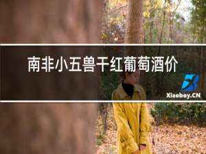 南非小五兽干红葡萄酒价格