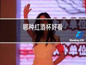 哪种红酒杯好看