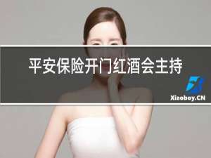 平安保险开门红酒会主持稿