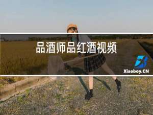 品酒师品红酒视频