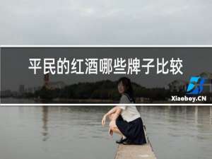 平民的红酒哪些牌子比较好