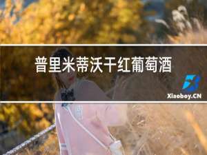 普里米蒂沃干红葡萄酒
