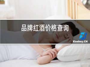 品牌红酒价格查询