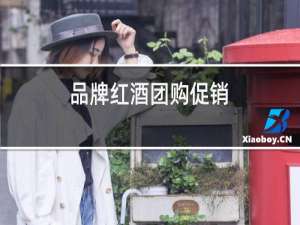 品牌红酒团购促销