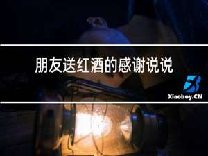 朋友送红酒的感谢说说