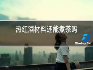 热红酒材料还能煮茶吗
