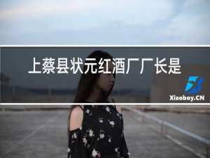 上蔡县状元红酒厂厂长是谁