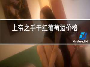 上帝之手干红葡萄酒价格