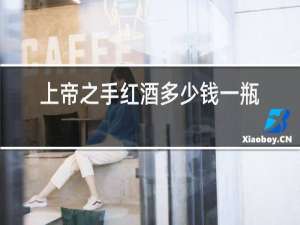 上帝之手红酒多少钱一瓶
