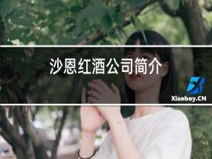 沙恩红酒公司简介