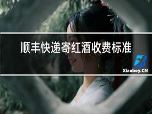 顺丰快递寄红酒收费标准