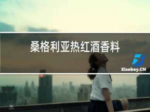 桑格利亚热红酒香料