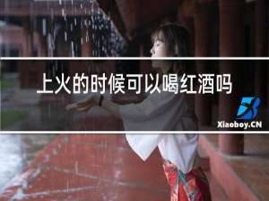 上火的时候可以喝红酒吗