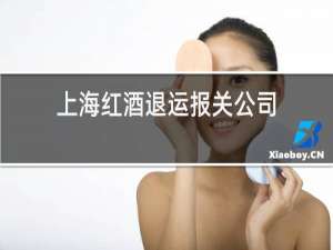上海红酒退运报关公司