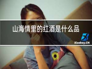 山海情里的红酒是什么品牌