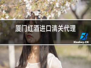 厦门红酒进口清关代理