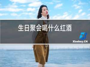 生日聚会喝什么红酒