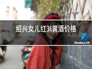 绍兴女儿红3l黄酒价格