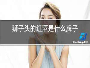 狮子头的红酒是什么牌子