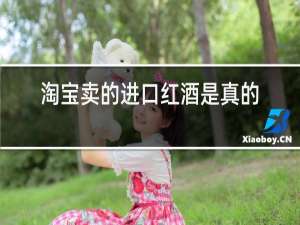 淘宝卖的进口红酒是真的吗