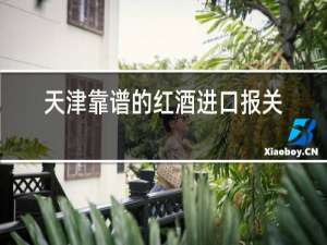 天津靠谱的红酒进口报关费用