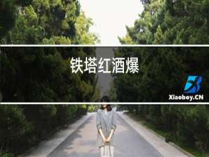 铁塔红酒爆
