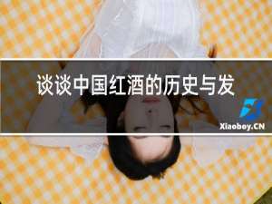 谈谈中国红酒的历史与发展