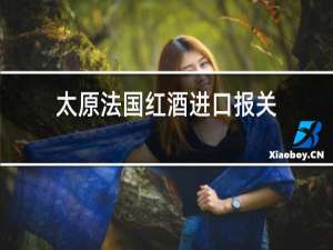 太原法国红酒进口报关