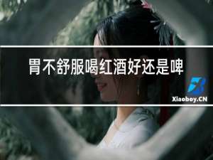 胃不舒服喝红酒好还是啤酒好